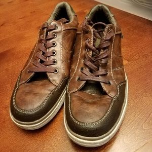 Call It Spring Brown Dress Sneakers (sz 8)